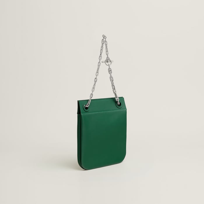 Vert Moyen Poche Cliquetis Bag