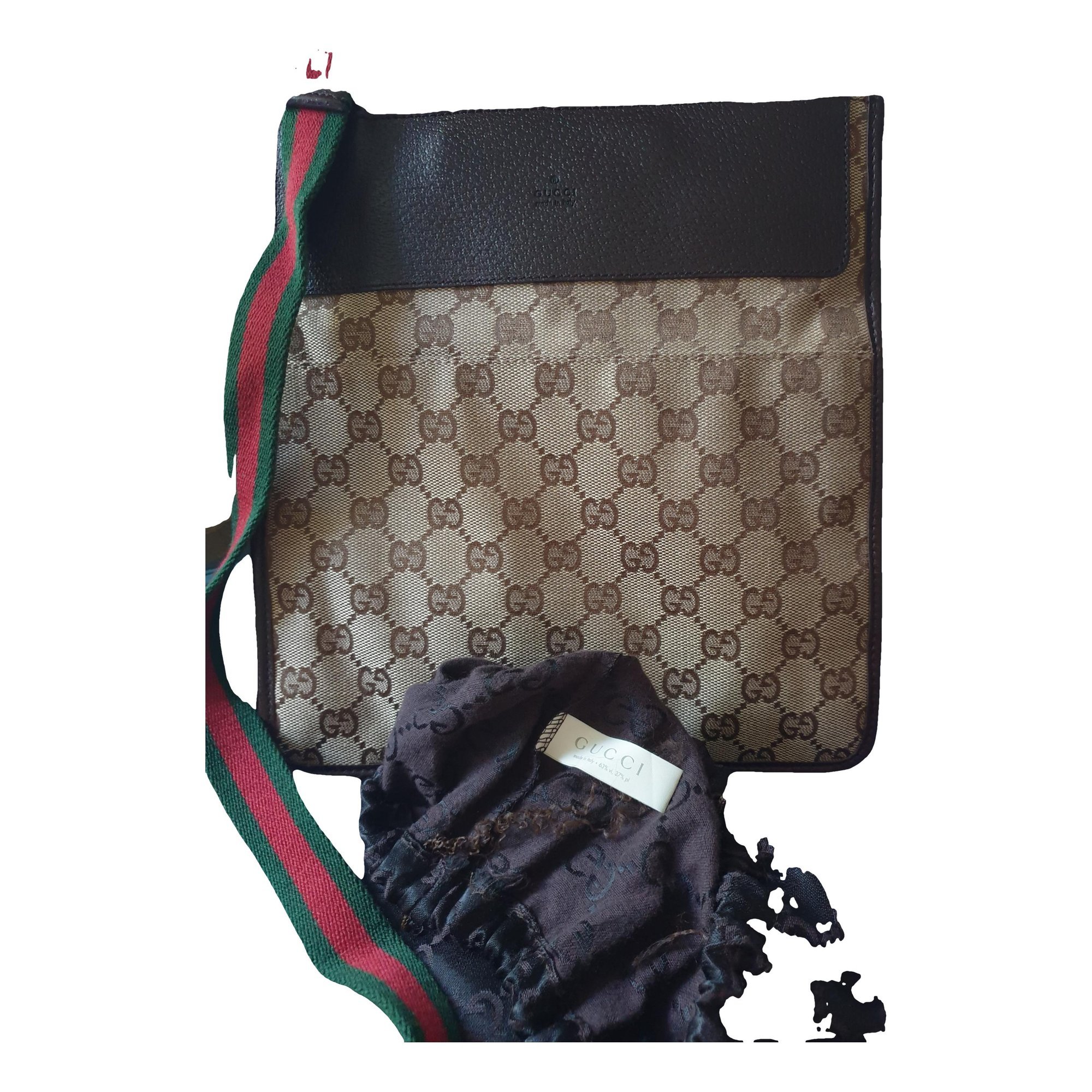 Leather crossbody bag
