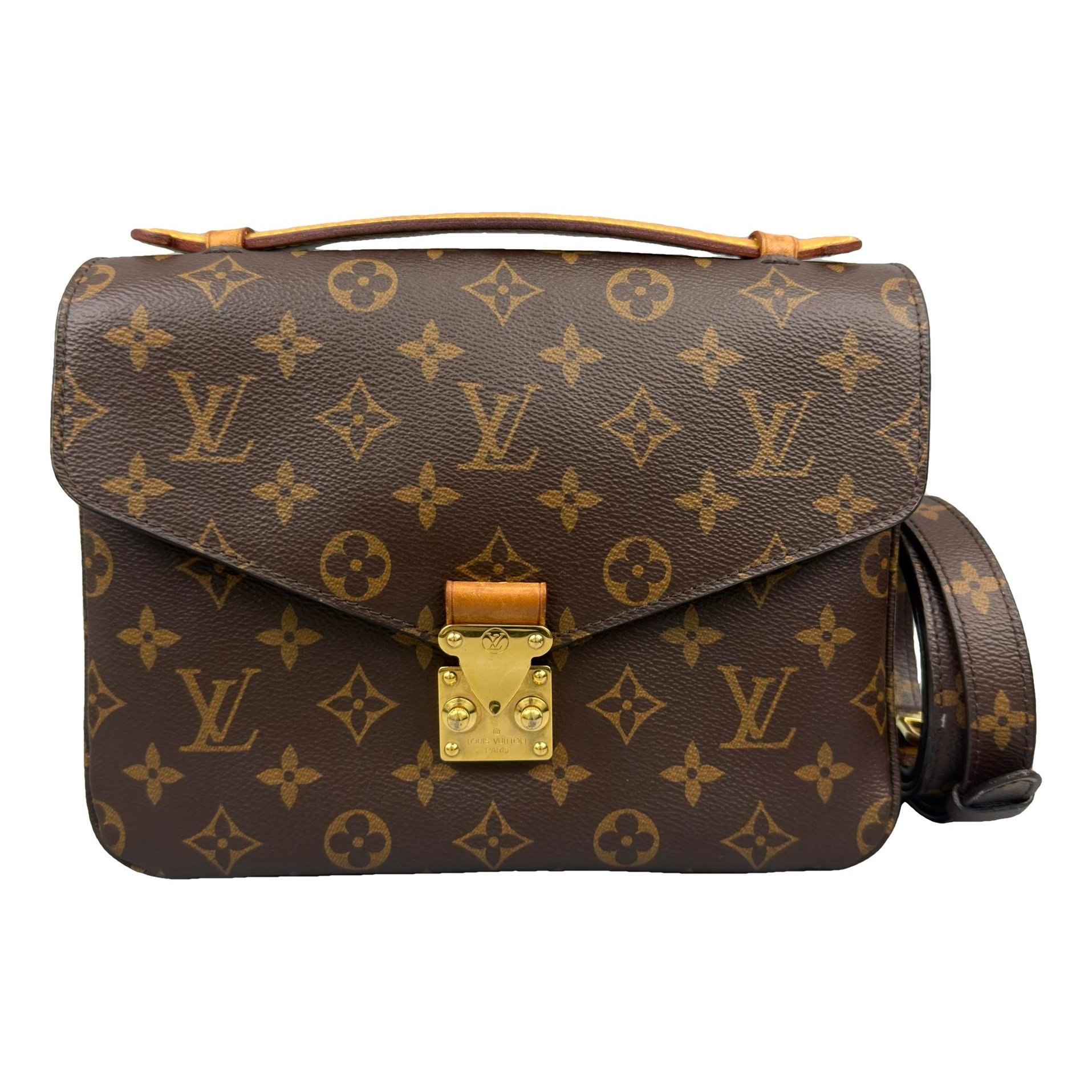 Metis leather handbag