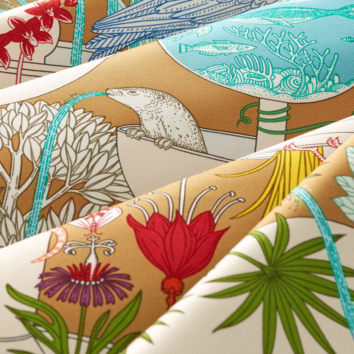 Lenço 90 Precious Paradise