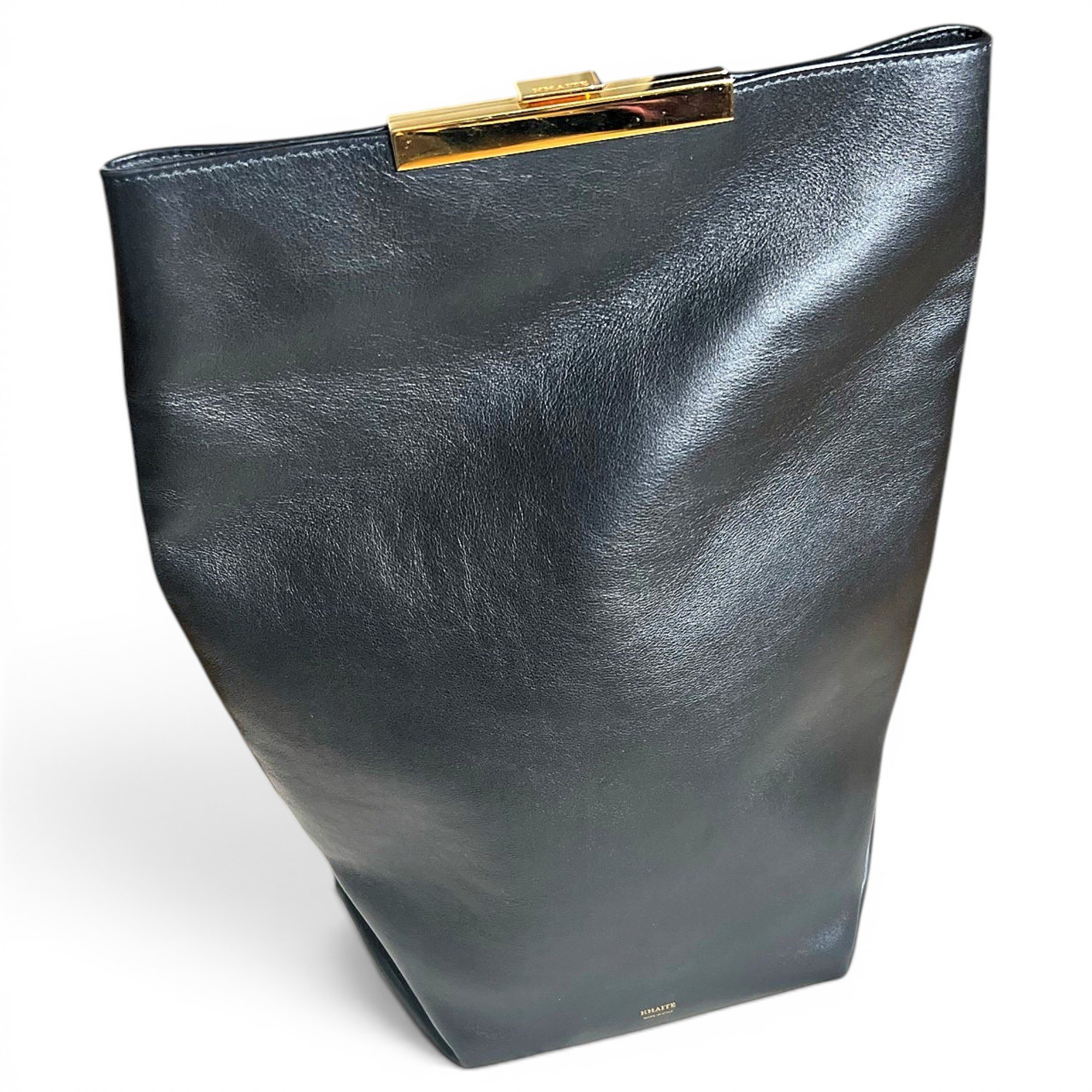Leather backpack