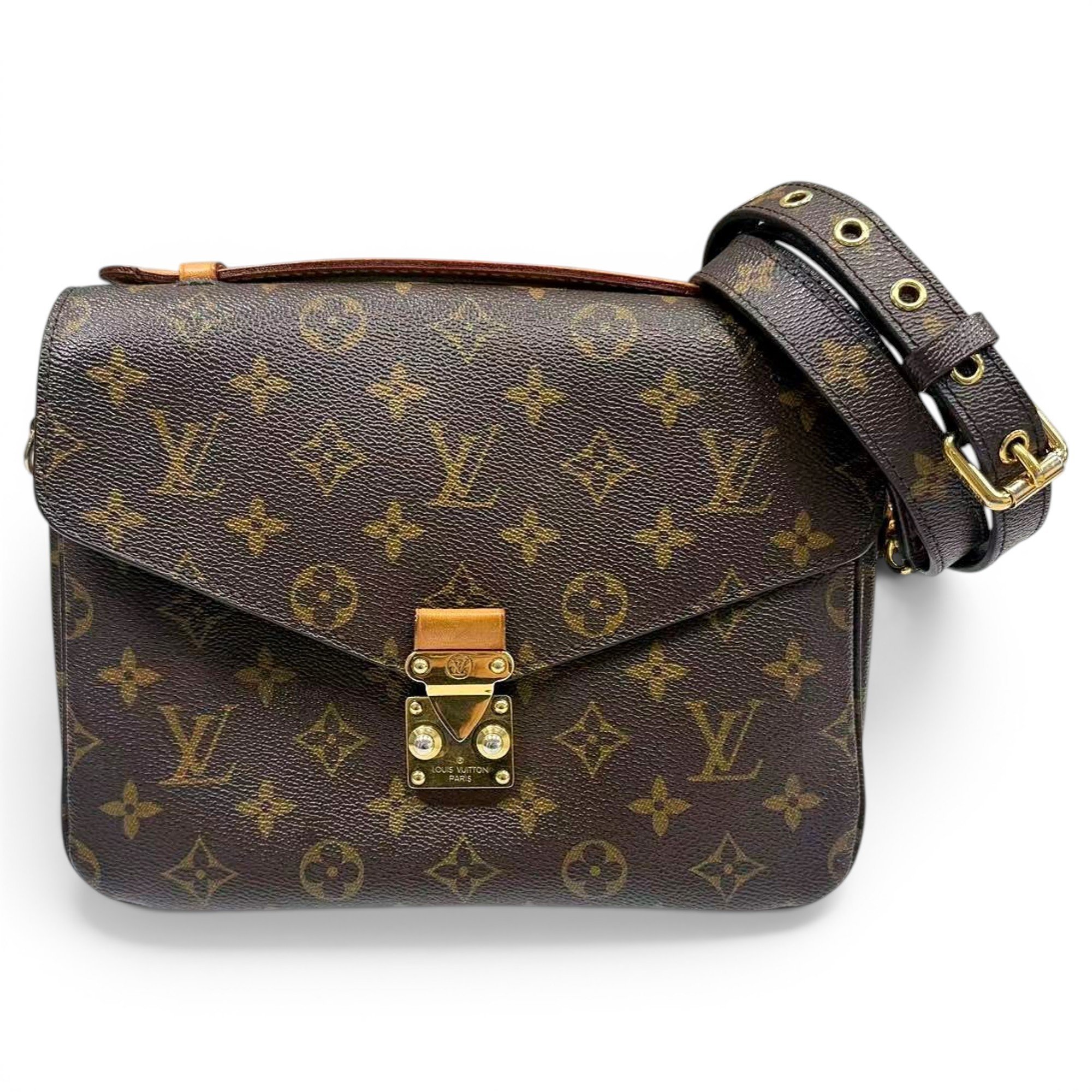 Metis leather crossbody bag