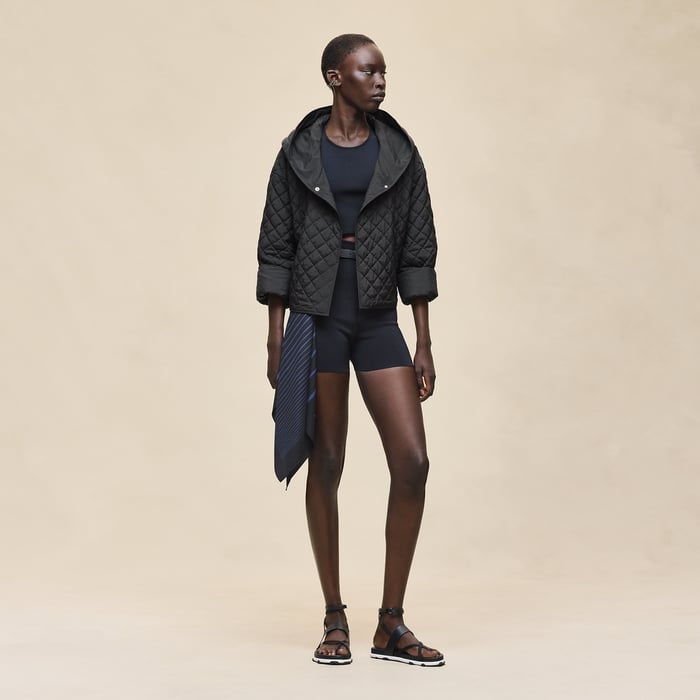 Noir Quilted Jacket