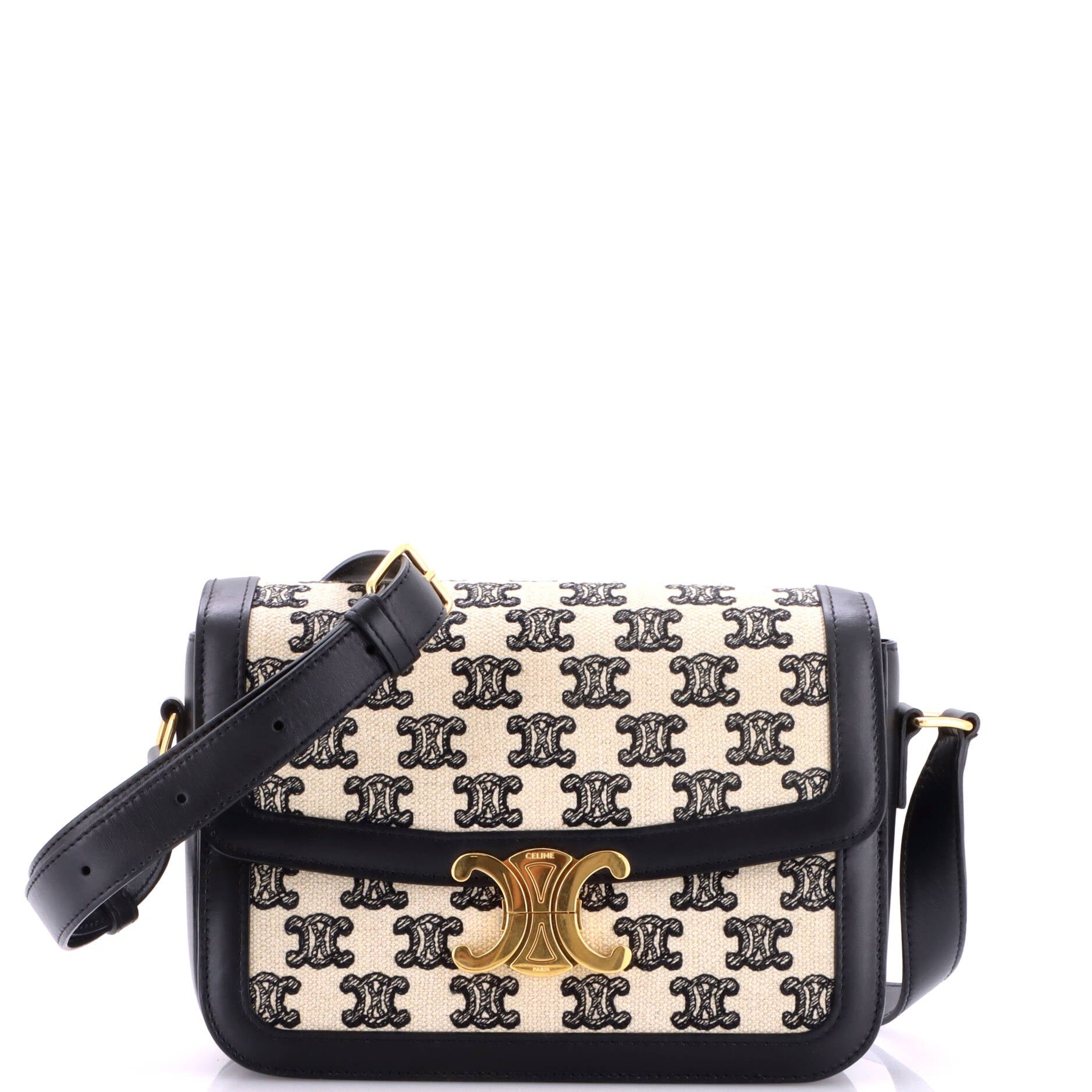 Triomphe Shoulder Bag Triomphe Canvas Medium