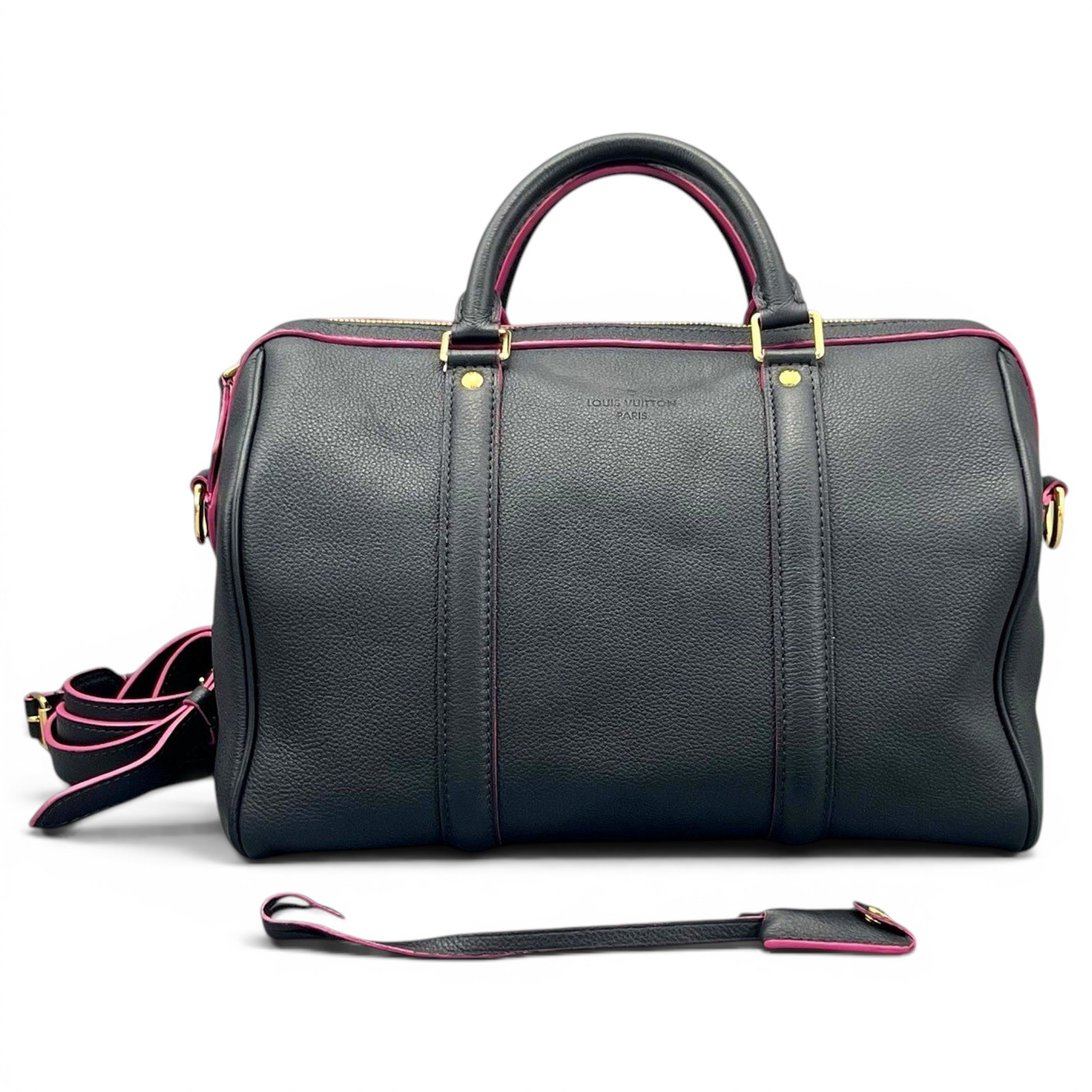 Speedy leather handbag