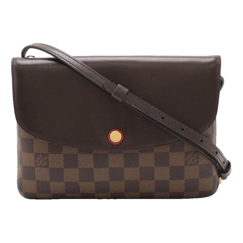Twice leather handbag