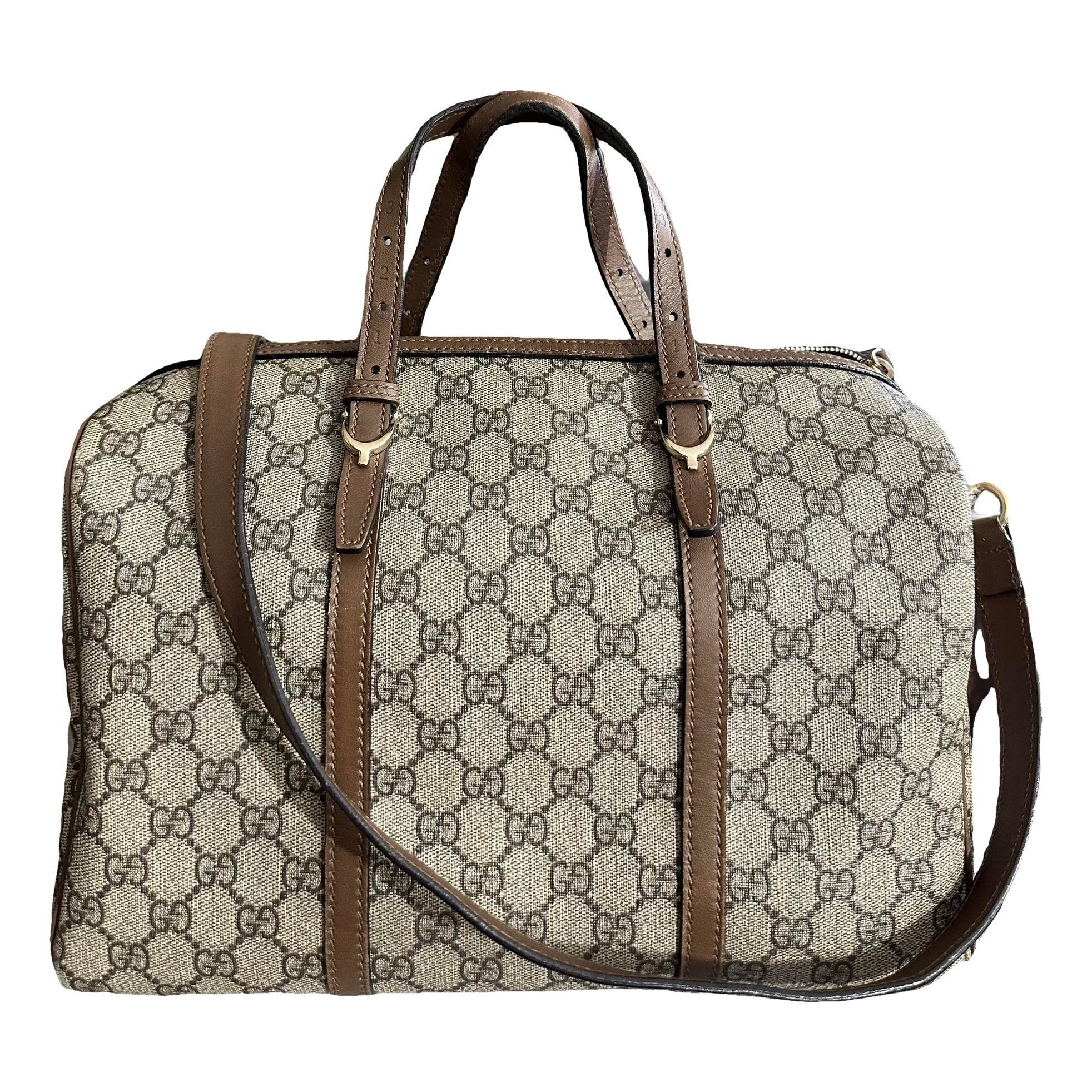 Boston leather satchel