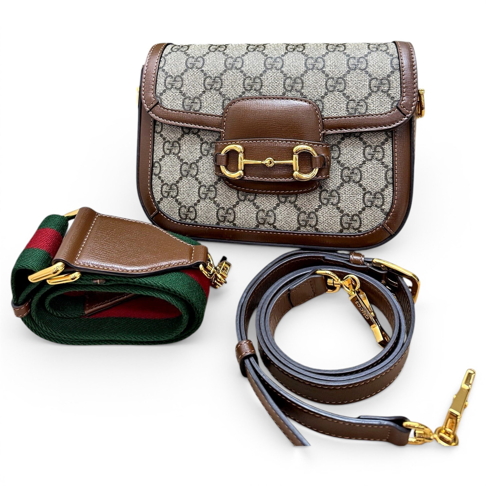 Horsebit 1955 leather handbag