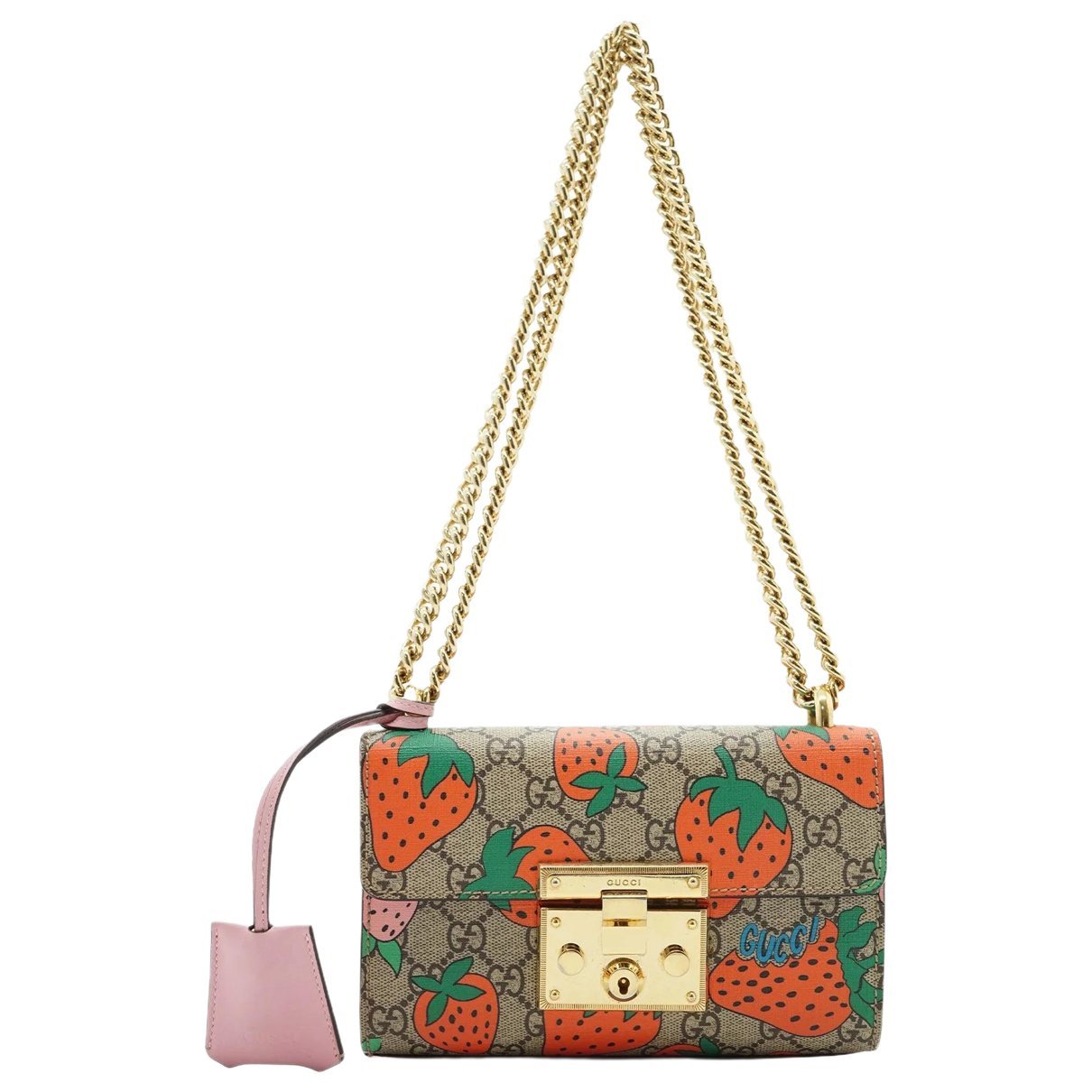 Padlock cloth handbag