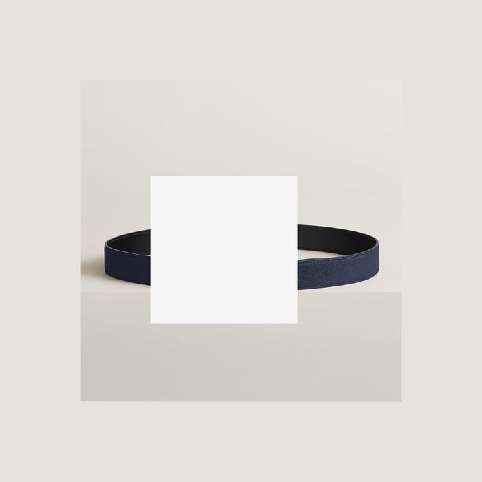 H Martelee Belt Buckle & Reversible Leather Strap 32 MM