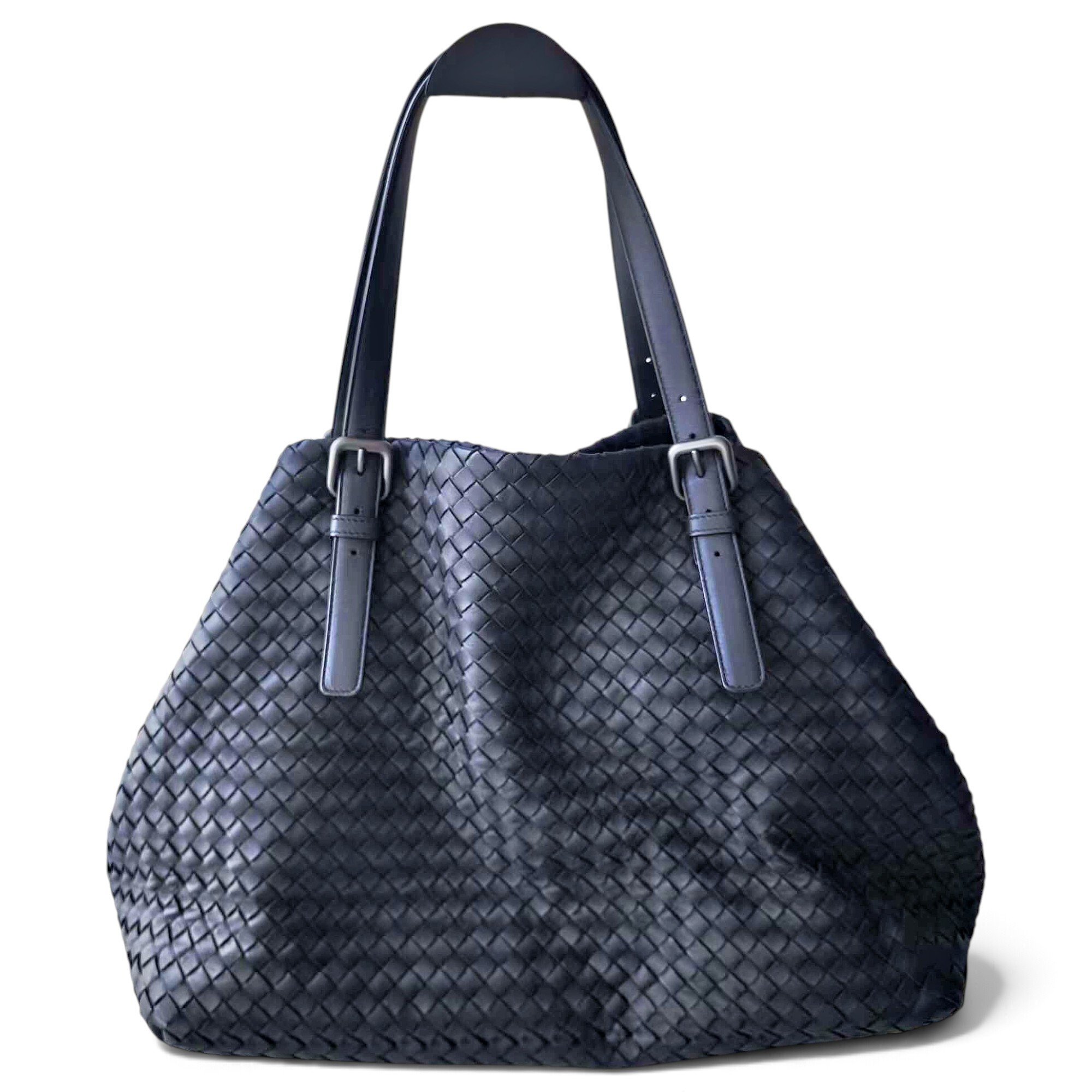 Fourre-Tout leather handbag