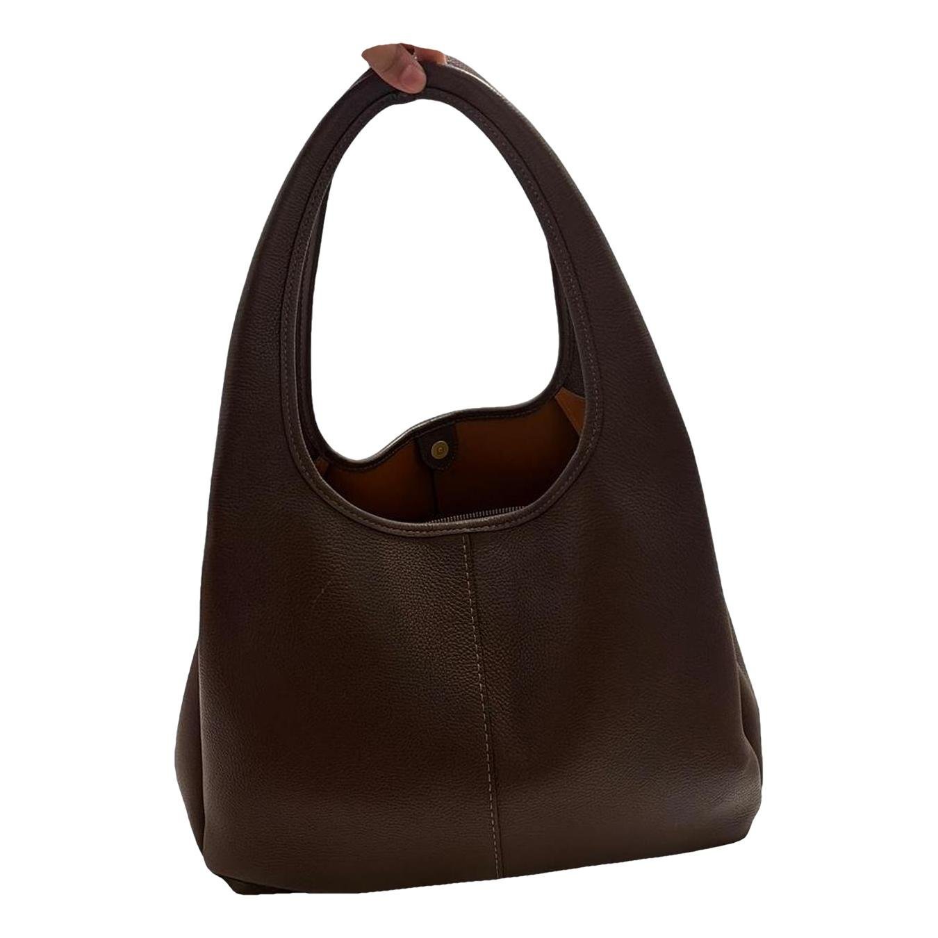 Leather handbag