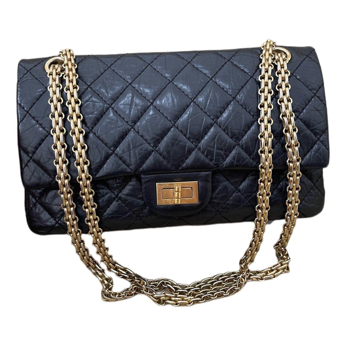2.55 leather handbag