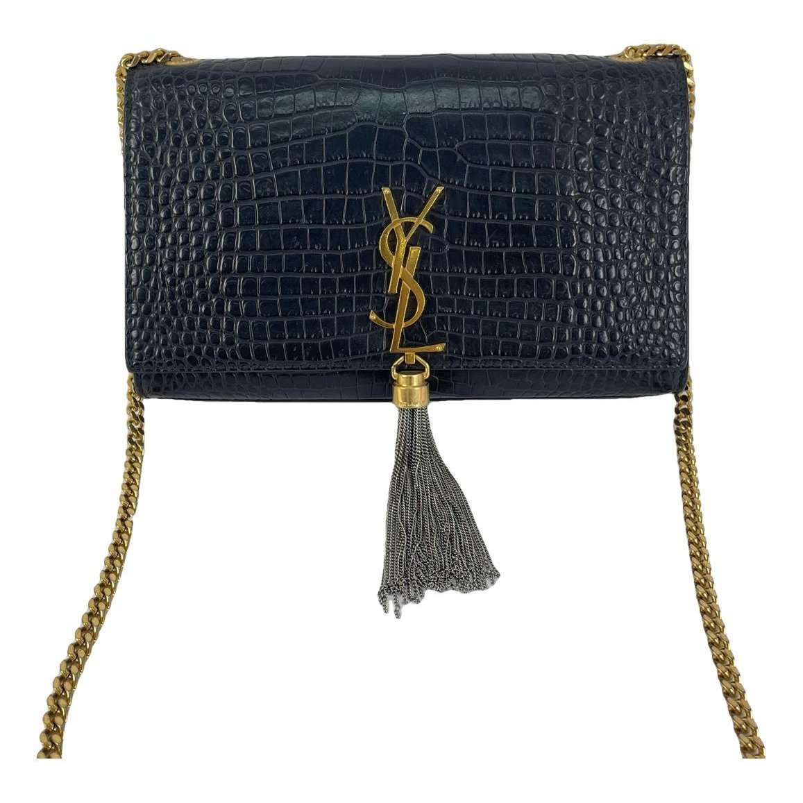 Pompom Kate leather handbag