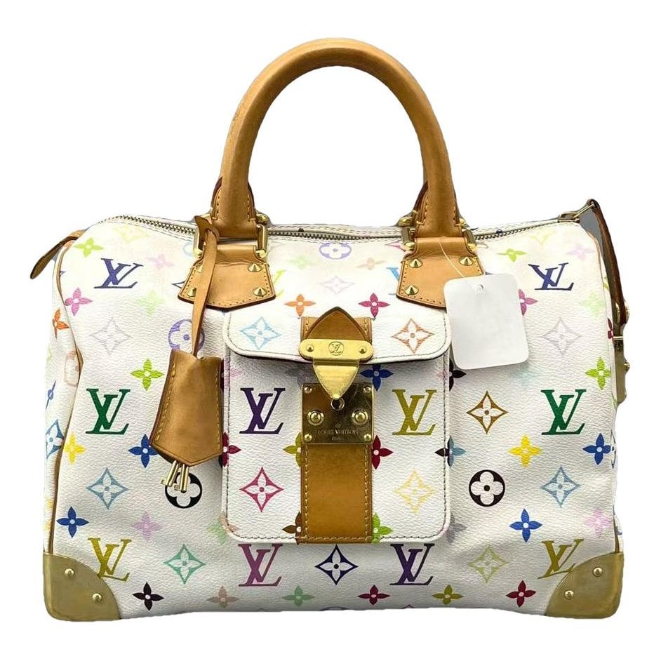 Speedy leather handbag