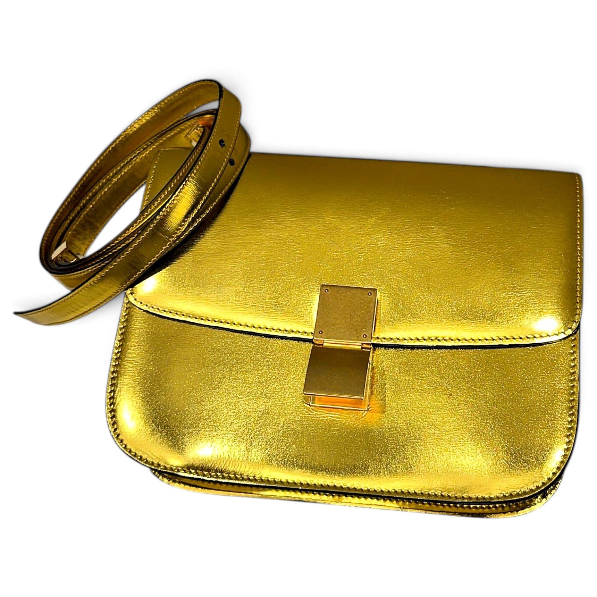 Classic leather handbag