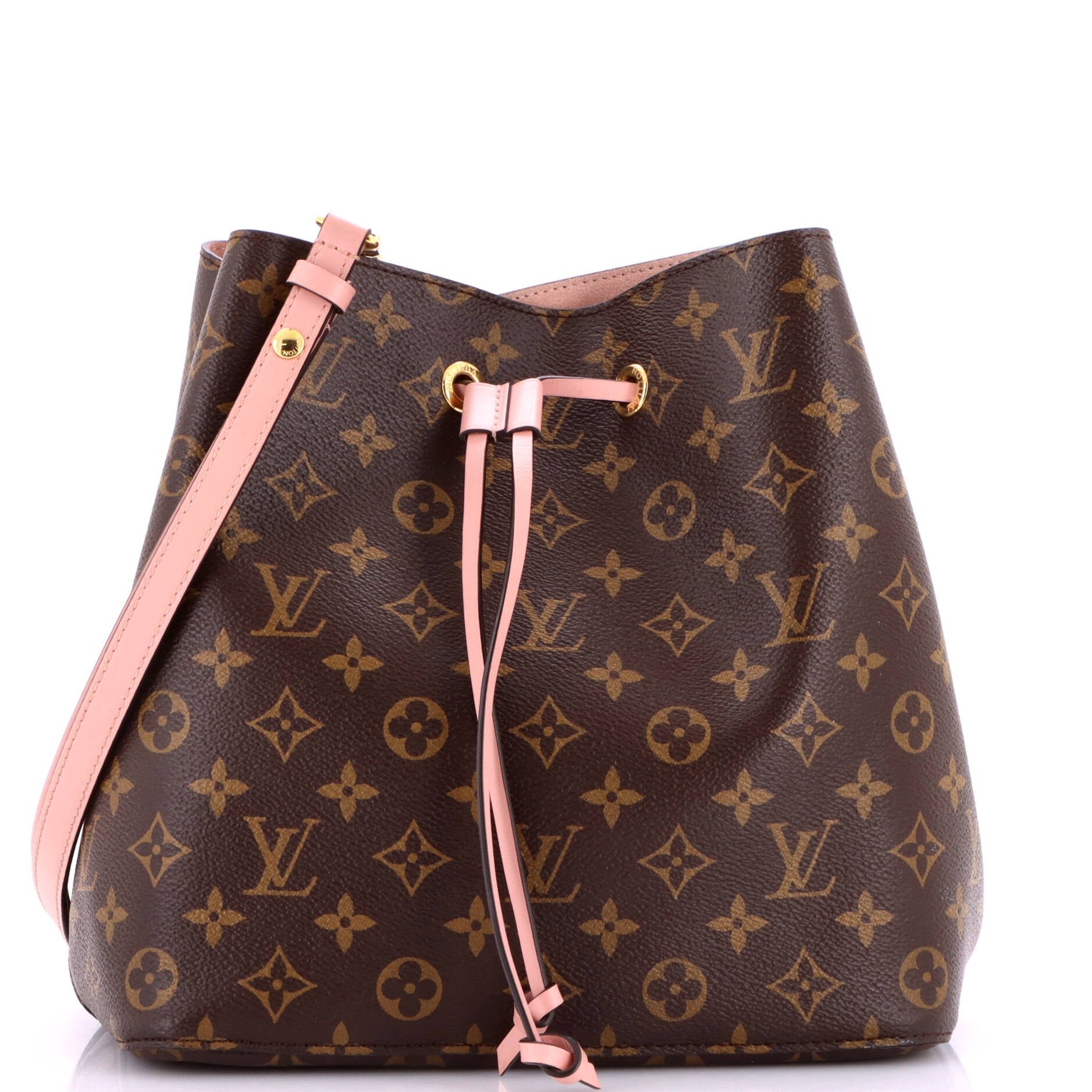 NeoNoe Handbag Monogram Canvas with Leather MM