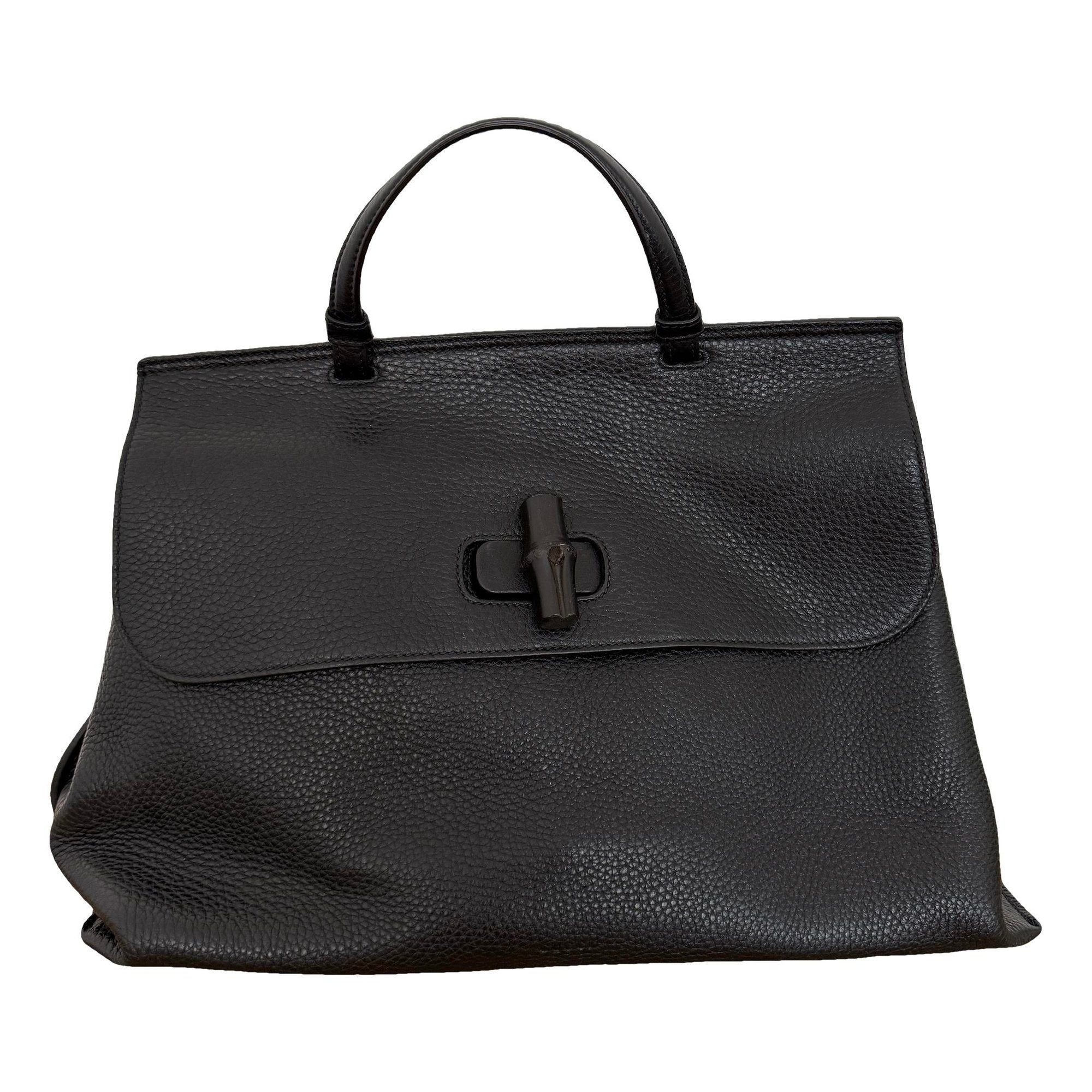 Bamboo Daily Top Handle leather handbag