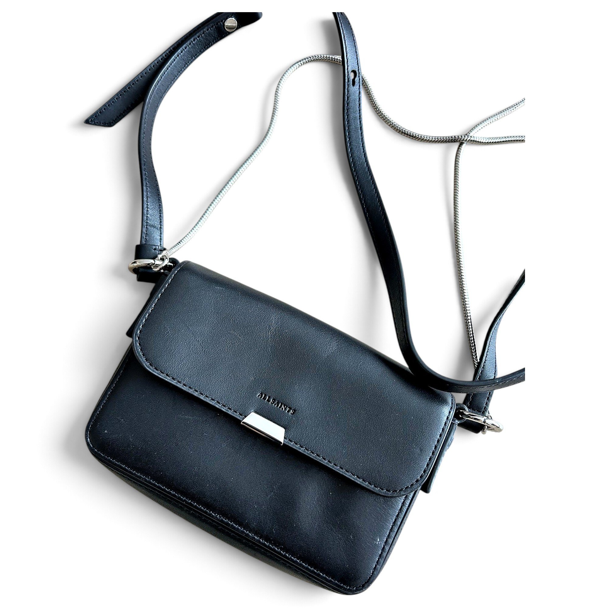 Leather crossbody bag
