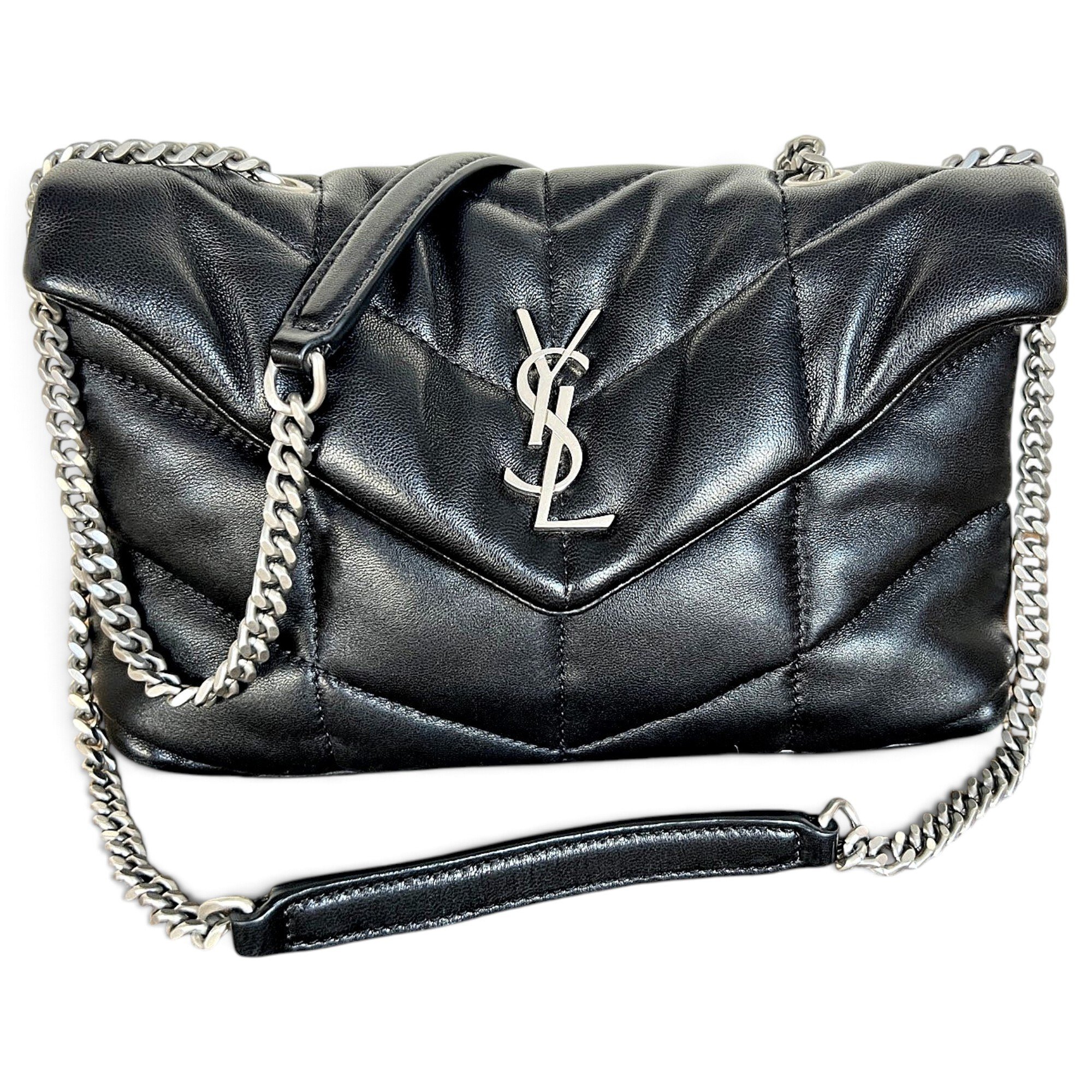 Loulou Puffer leather handbag
