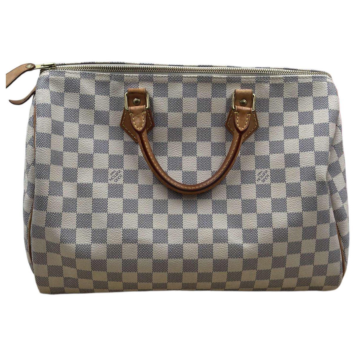 Speedy leather handbag