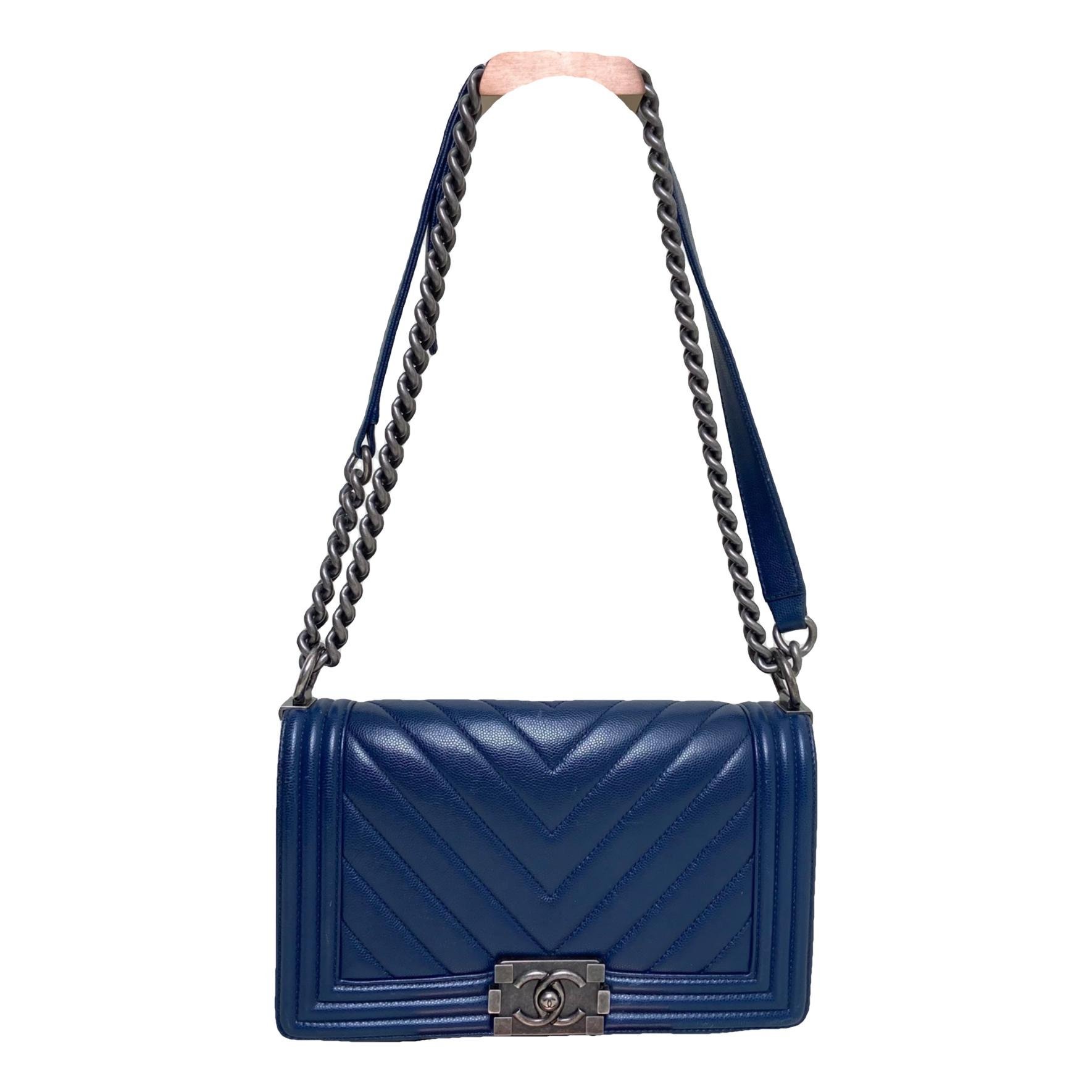 Boy leather crossbody bag