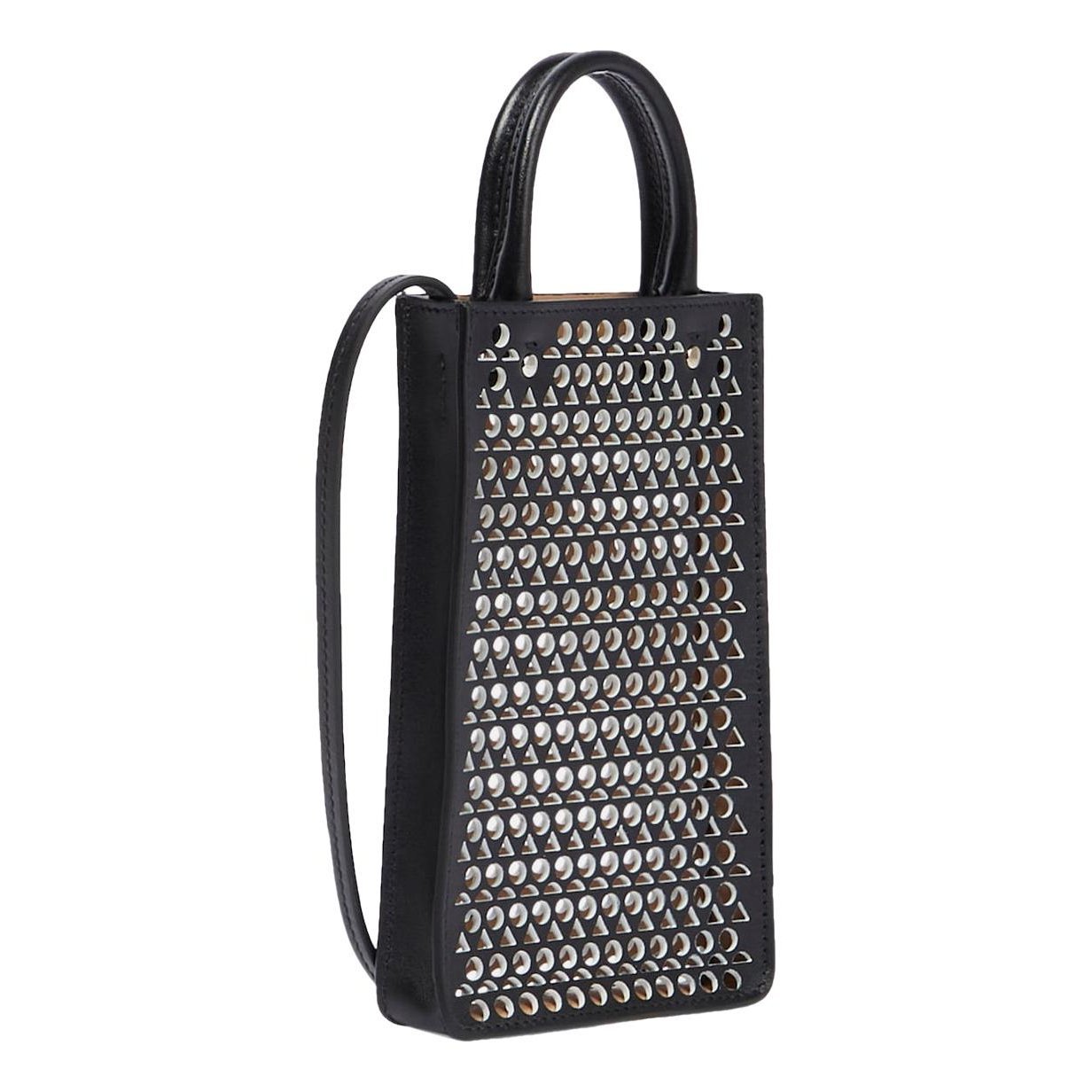 Alaia Leather crossbody bag