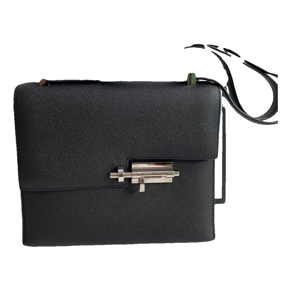 Verrou leather handbag