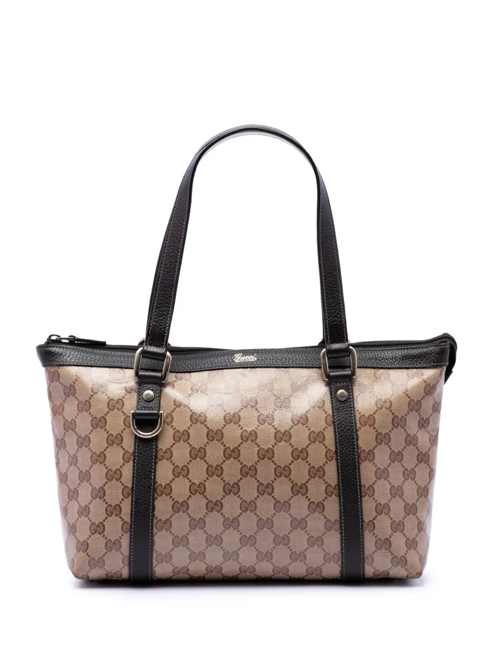 2016-2026 GG Crystal Abbey D Ring tote bag