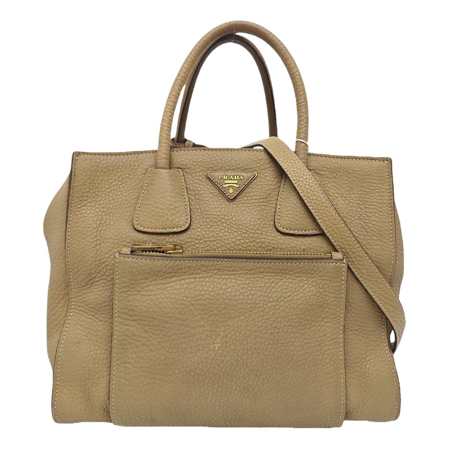 Leather handbag