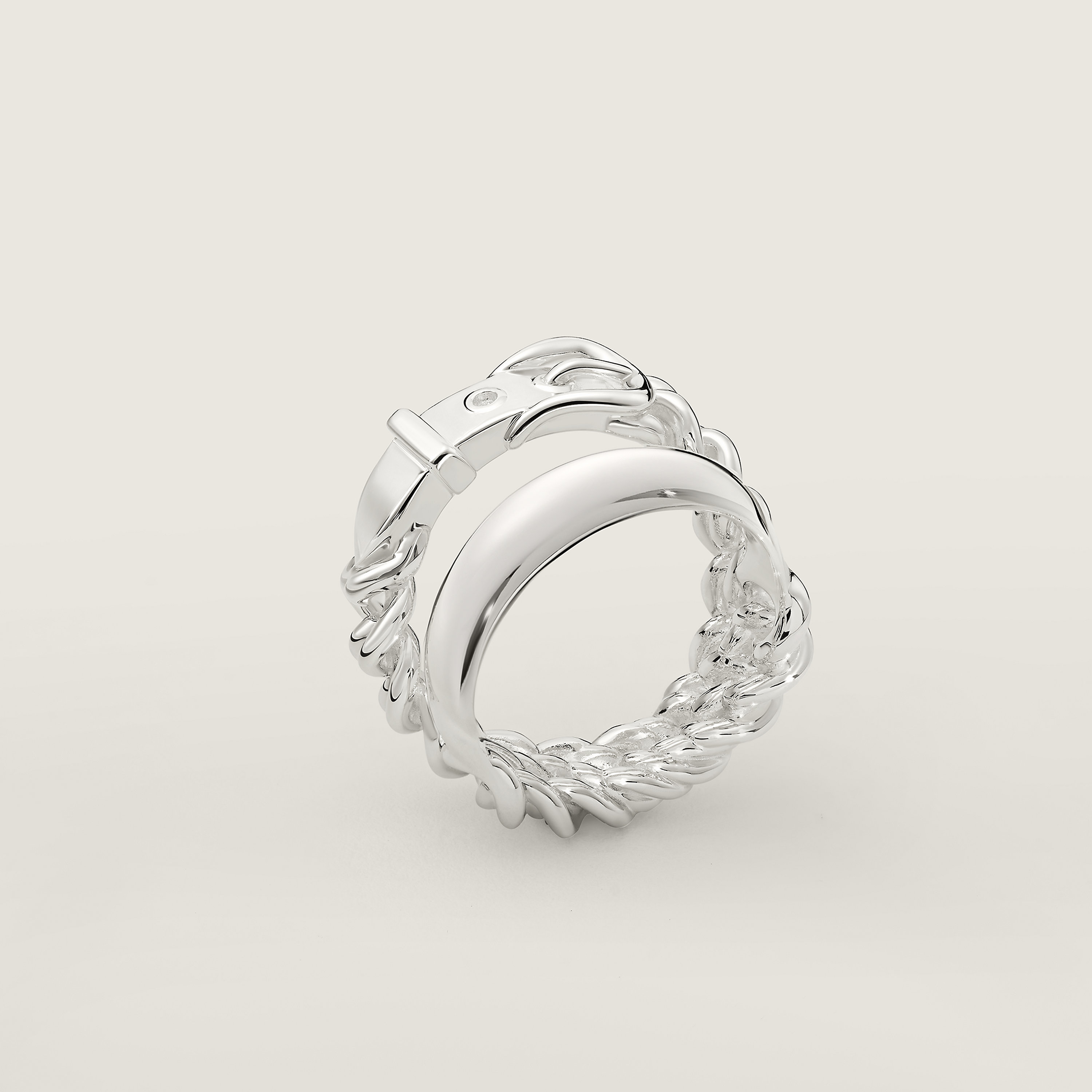 Bague Boucle Sellier Inflexible, grand modèle