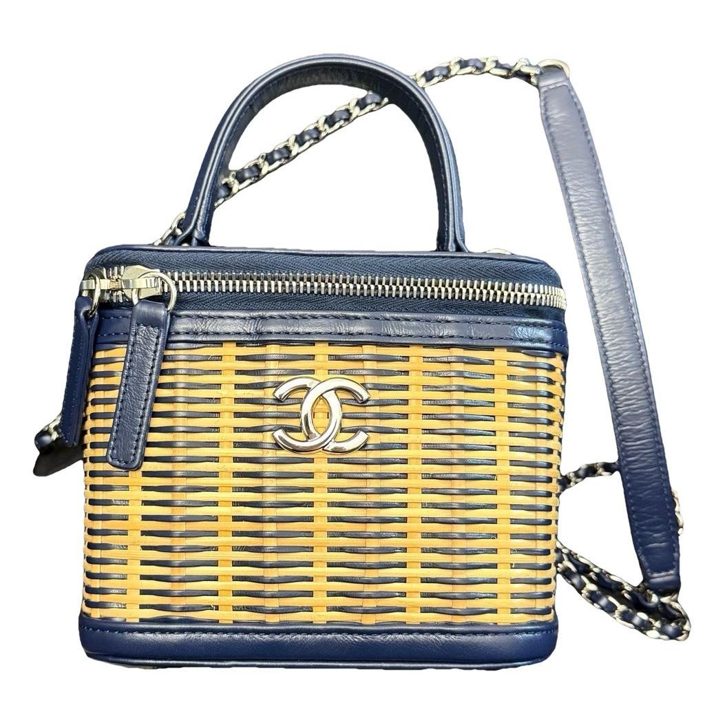 Trendy CC Vanity tweed handbag