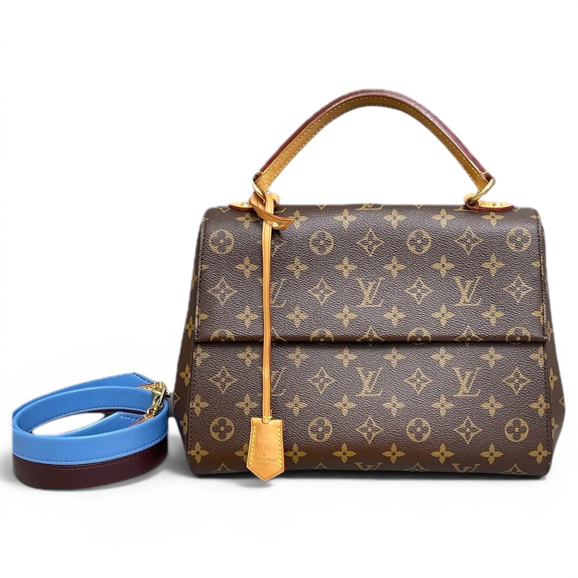 Cluny leather handbag