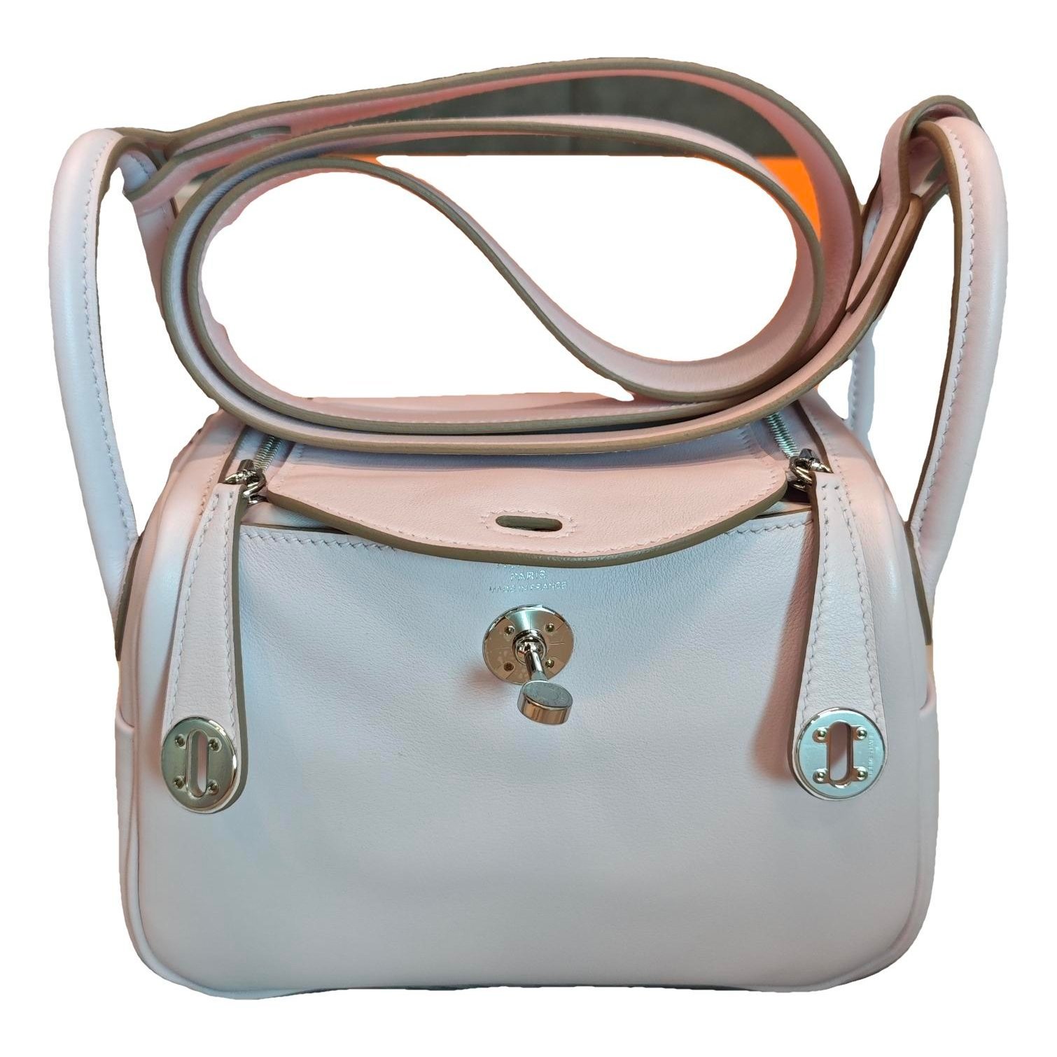 Hermes Lindy Handbag Swift Leather
