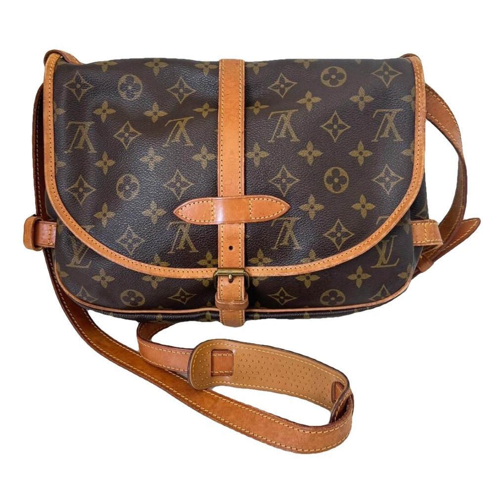 Saumur leather crossbody bag