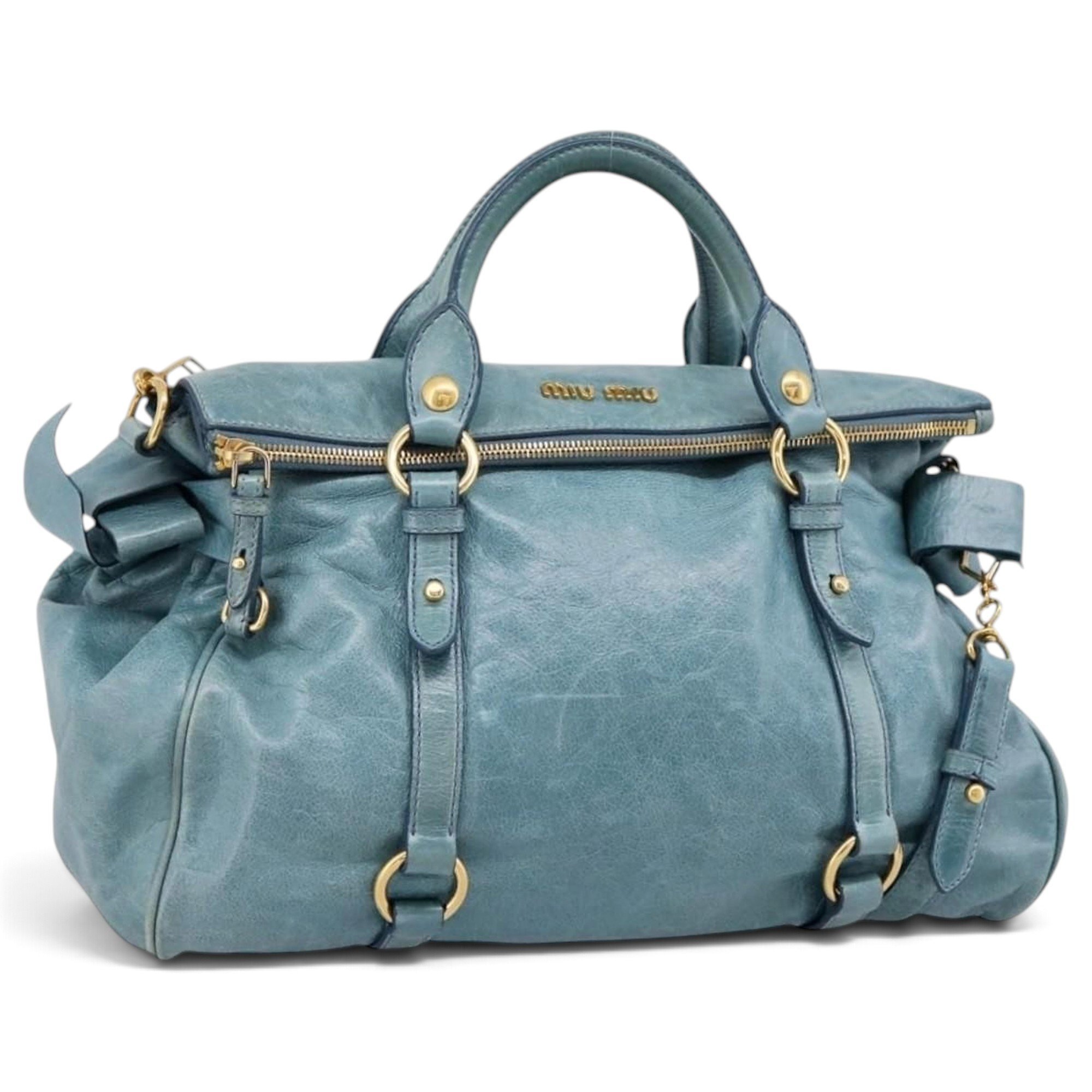 Leather handbag