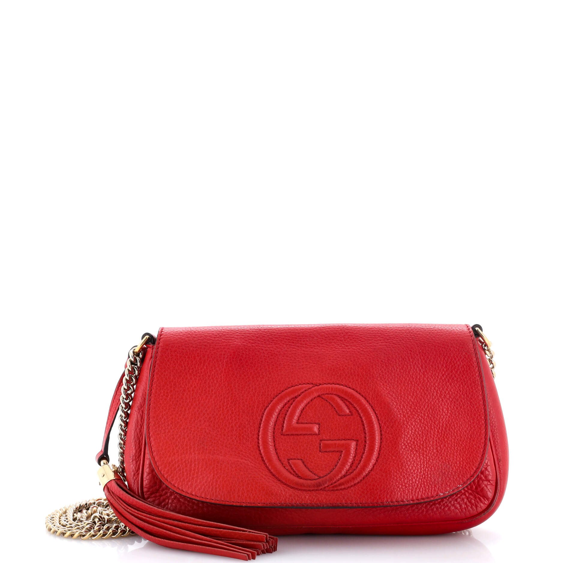 Soho Chain Crossbody Bag Leather Medium