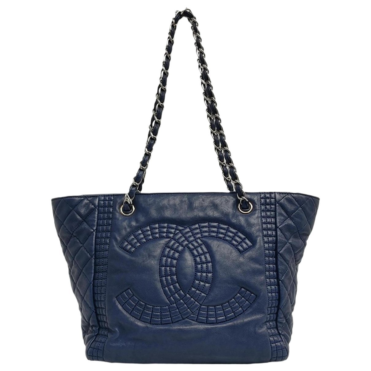 Leather tote