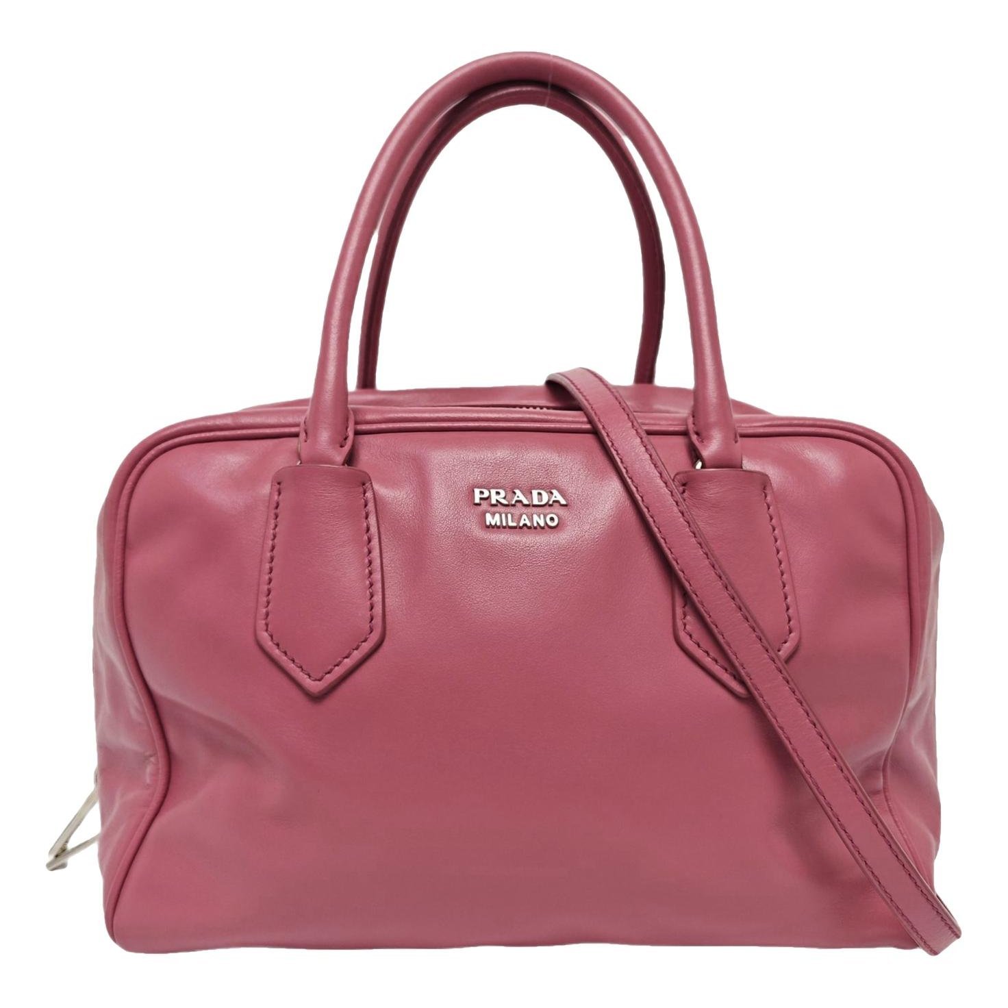 Leather handbag
