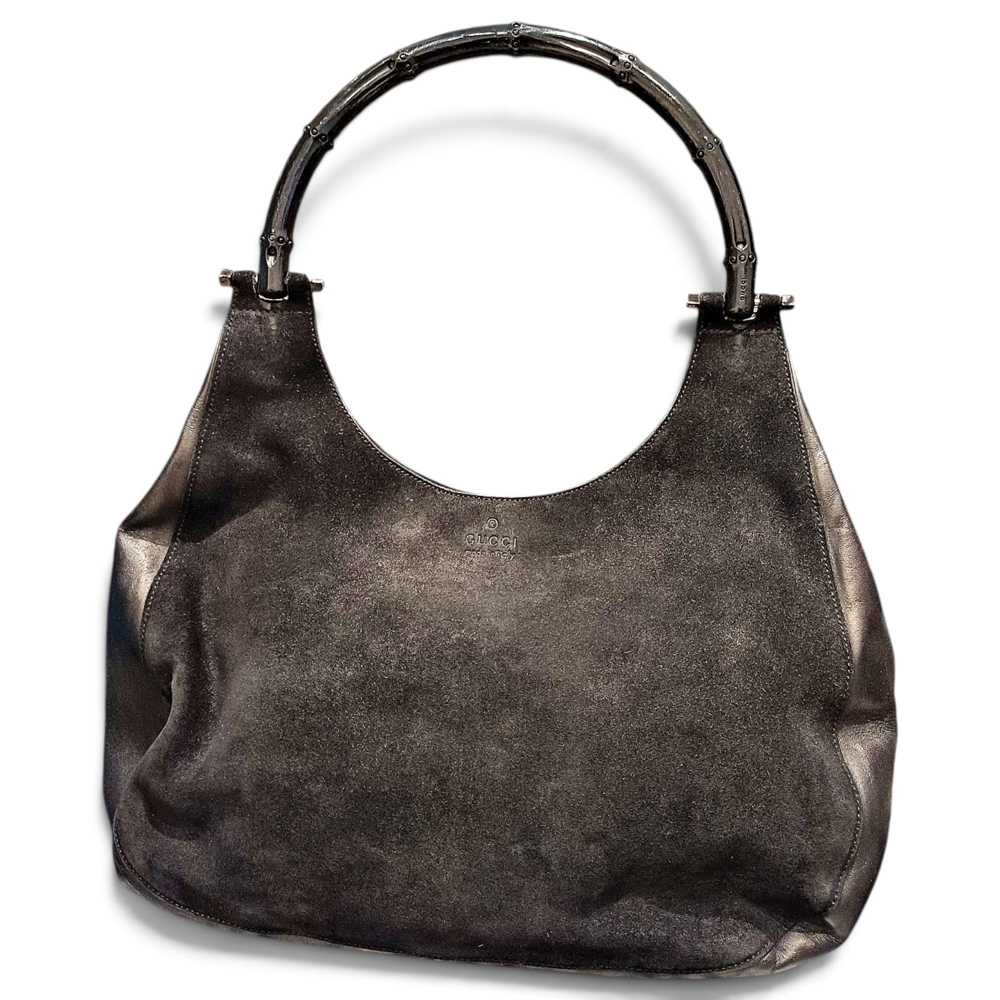 Vintage Bamboo Hobo leather handbag