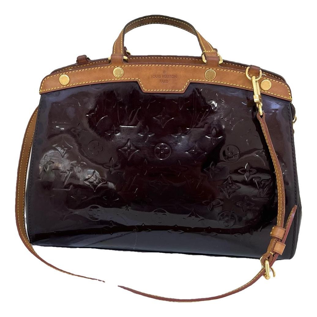 Bréa leather handbag