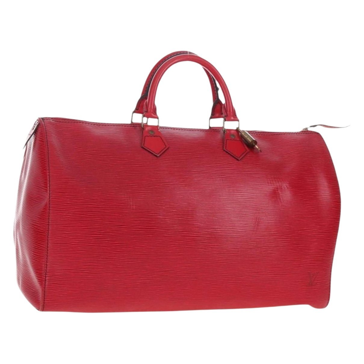Speedy leather handbag