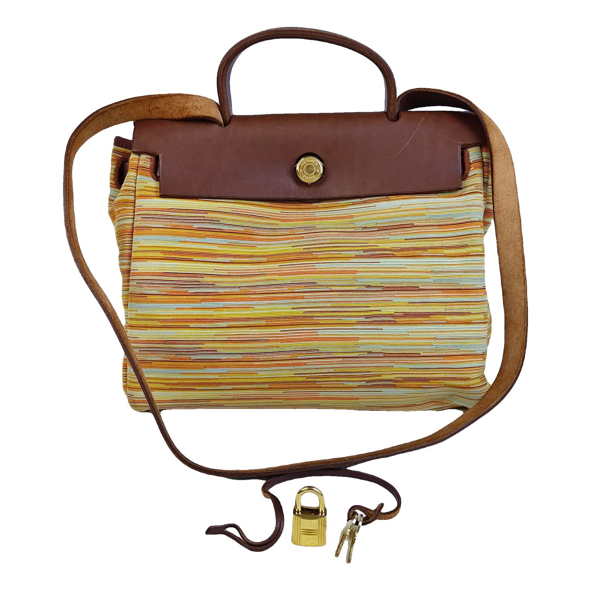 Herbag leather handbag