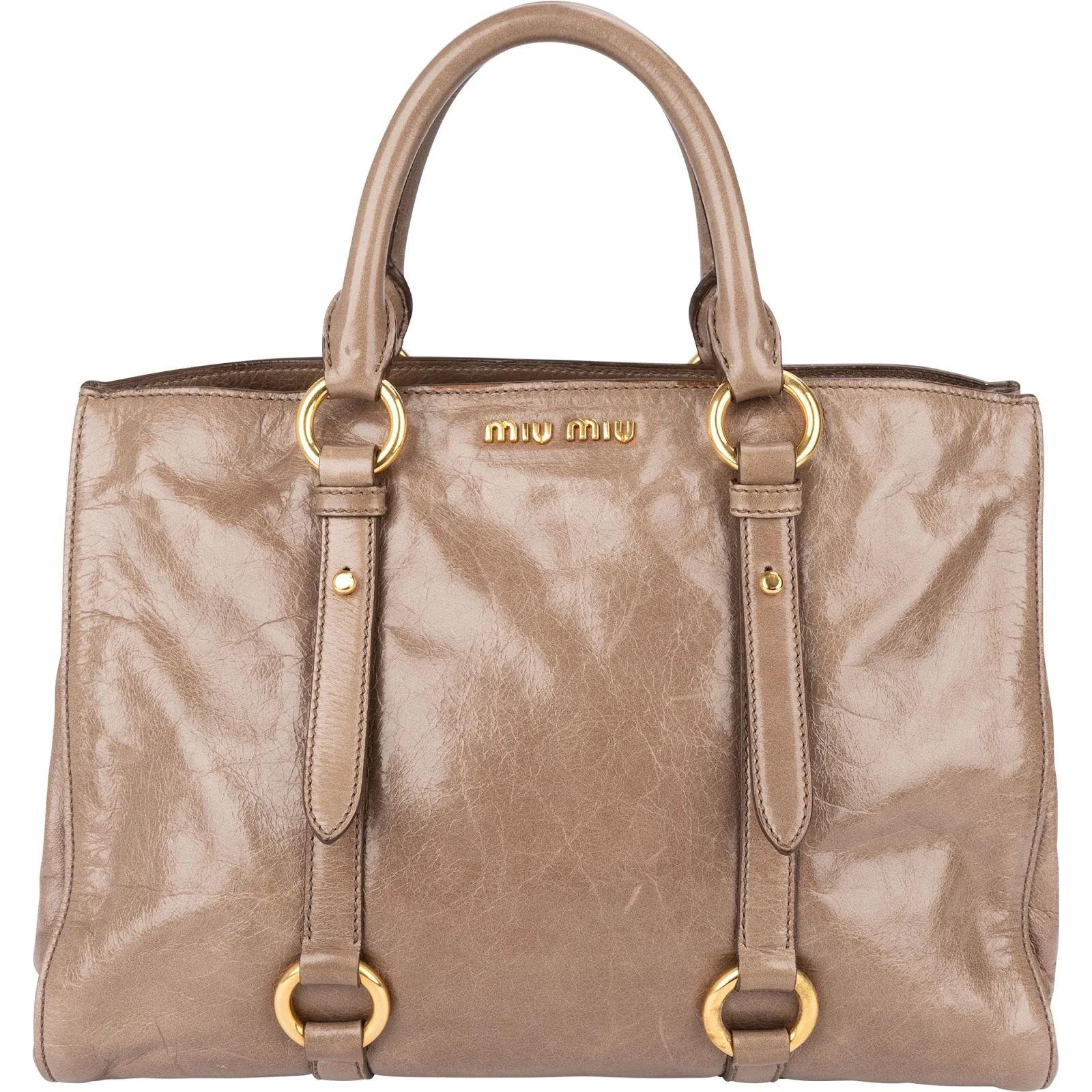 Vitello leather handbag