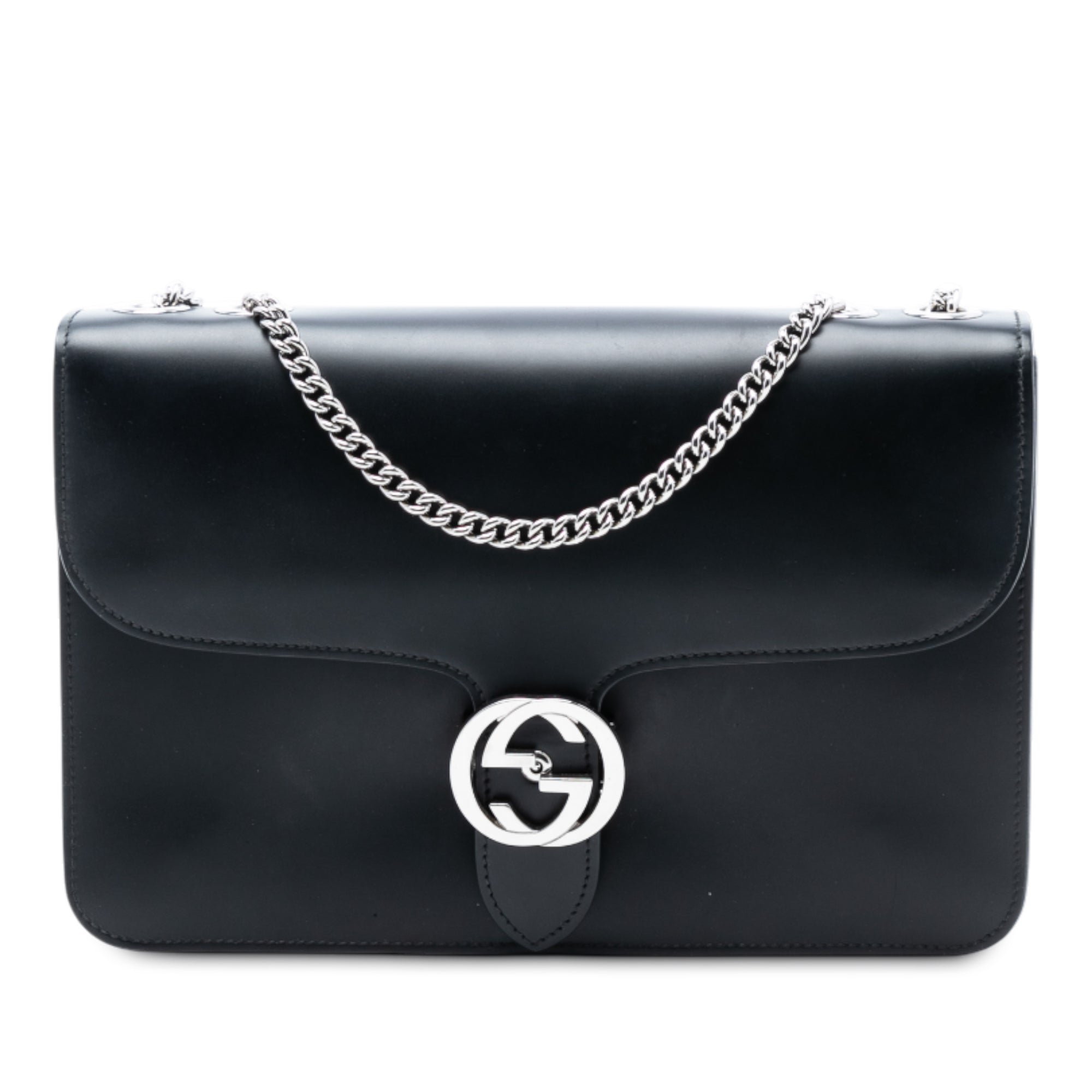 Leather crossbody bag
