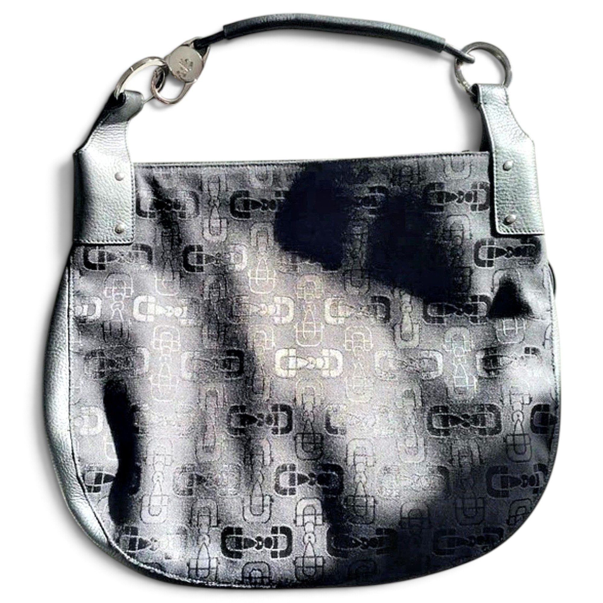 Hobo leather handbag