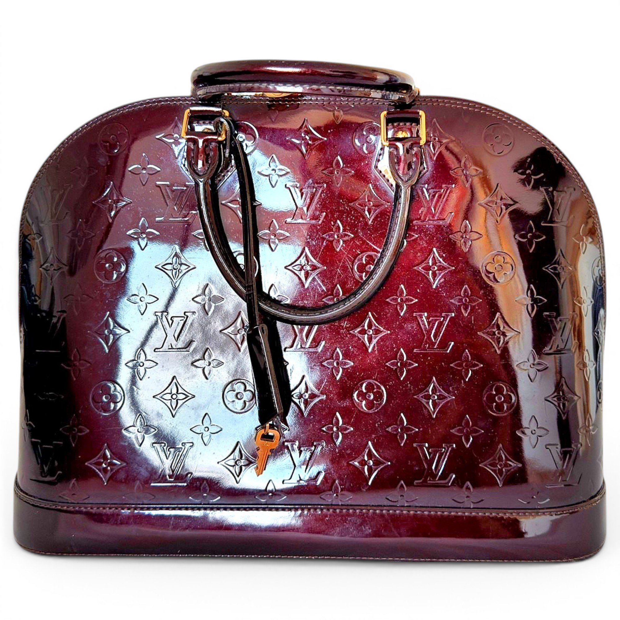 Alma leather handbag