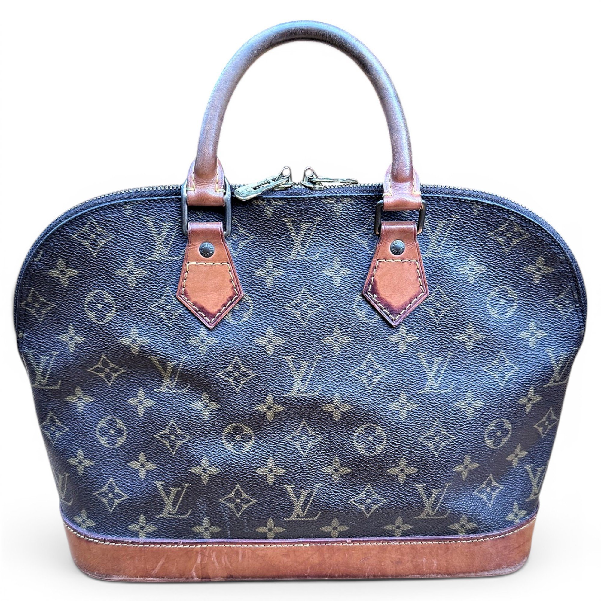 Alma leather handbag