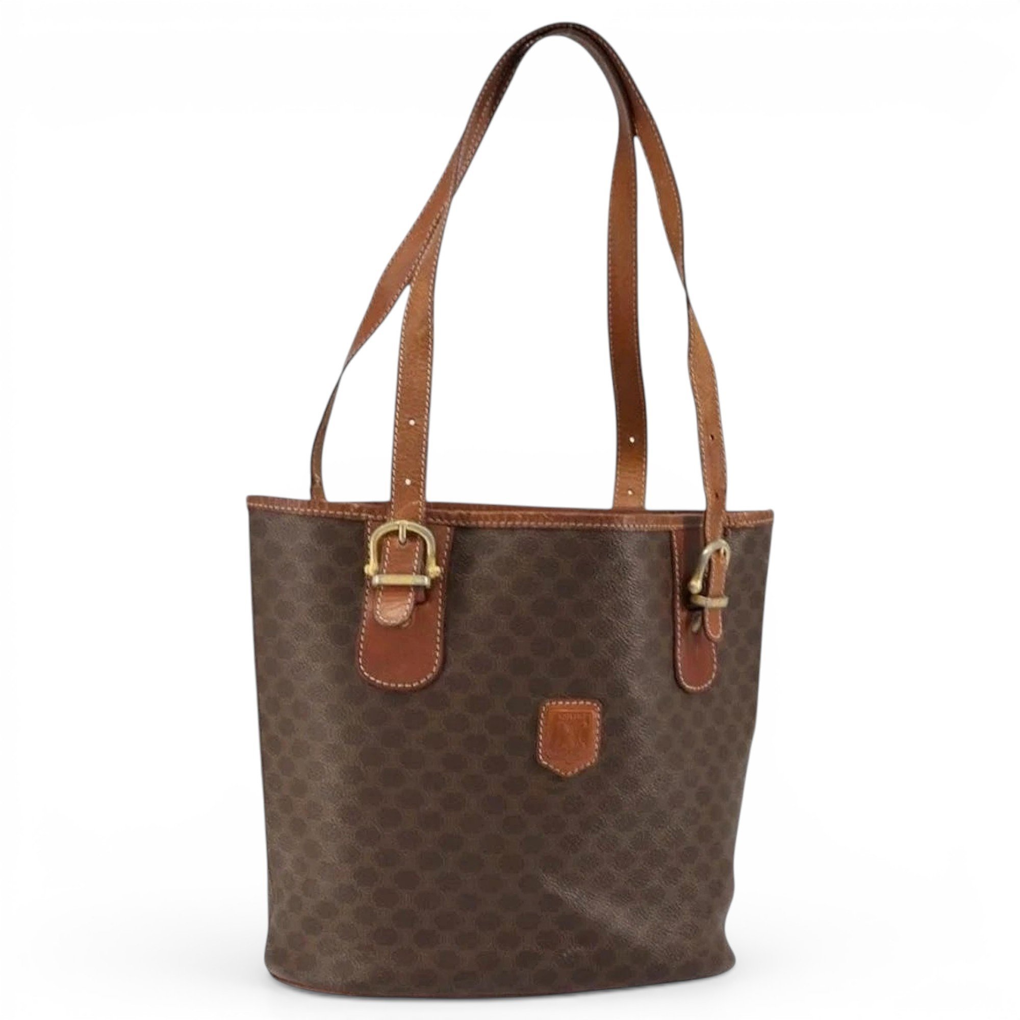 Leather tote