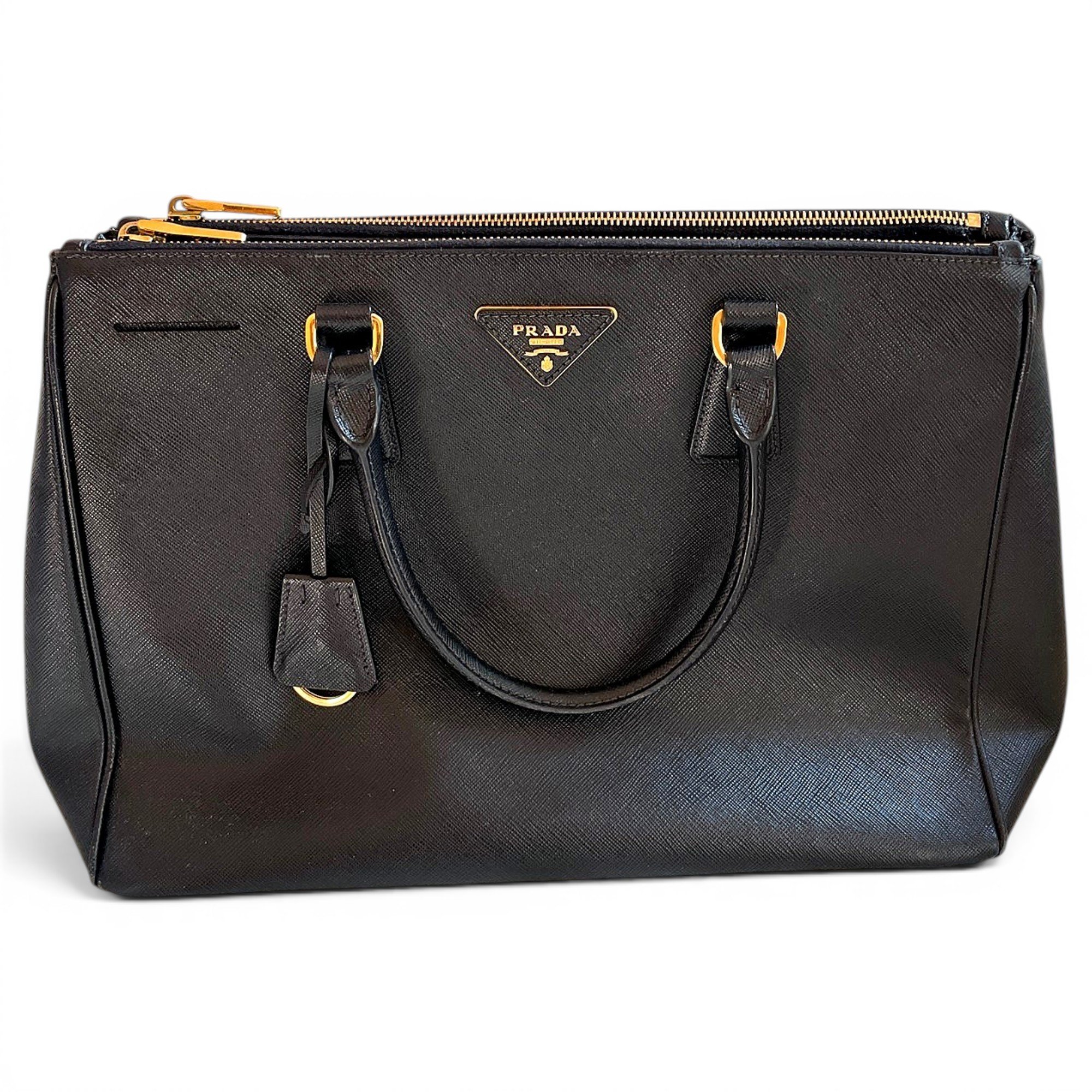 Galleria leather handbag